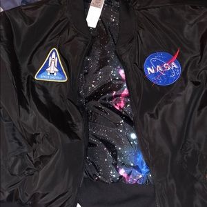 Brand new NASA bomber jacket.